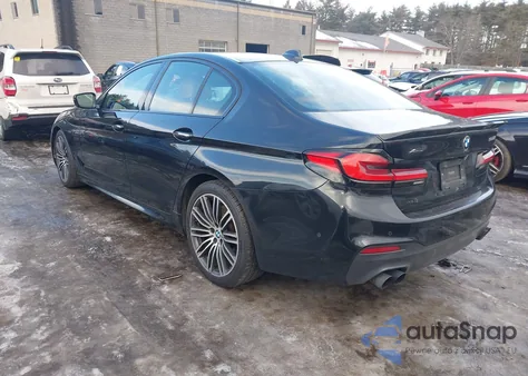 2017 BMW 540I xDrive из США, поврежденный, VIN WBAJE7C35HG889995